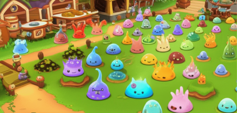 Slime Rancher - Criando Limos Fazenda de Slimes com diversos limos coloridos