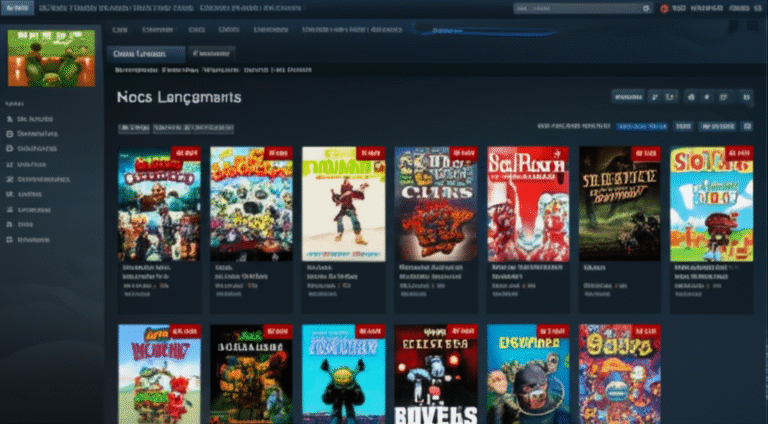 Lançamentos Indies Steam Tela do Steam mostrando jogos indie em destaque.